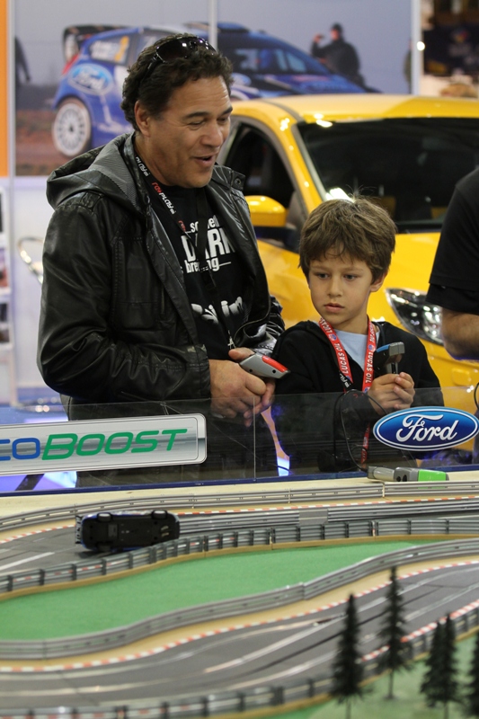 Ford slot car racing CRC Speedshow 2012
